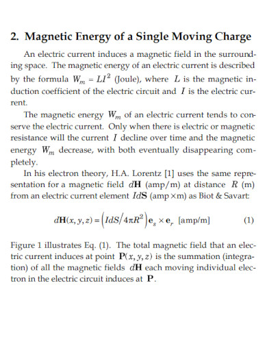 magnetic kinetic energy