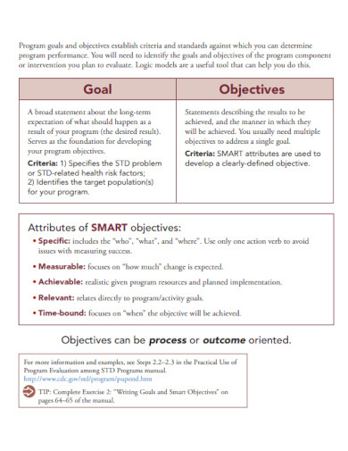 Objective - Examples, PDF | Examples
