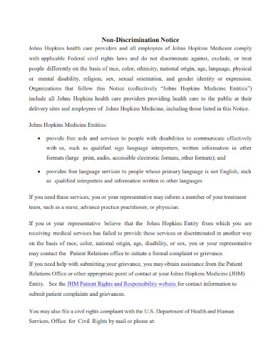 Discrimination - Examples, PDF | Examples