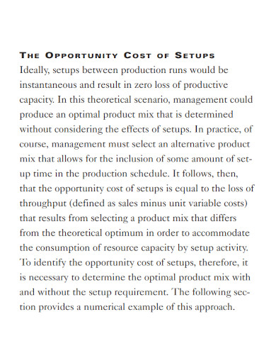 opportunity costs of electronic resources