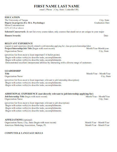 resume and cover letter outline1