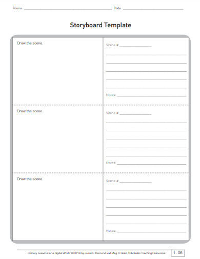 Storyboard - Examples, PDF | Examples