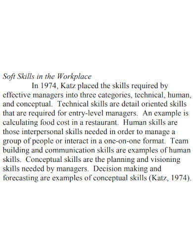 soft skills competencies