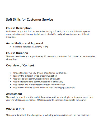soft skills for customer service