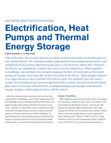 thermal energy example pdf