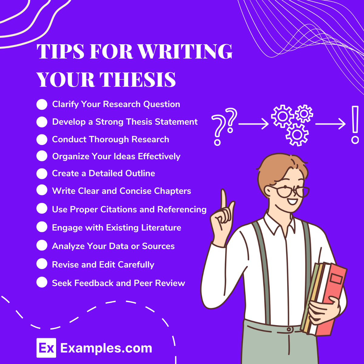 Tips for Writing Your Thesis