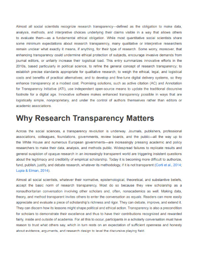 transparency in qualitative research