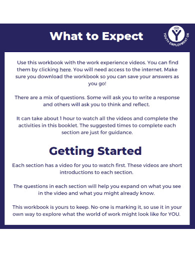 work experience guide