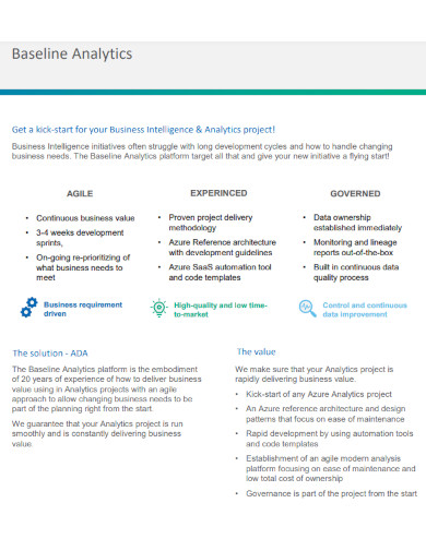 Solution Template - Examples, Pdf 