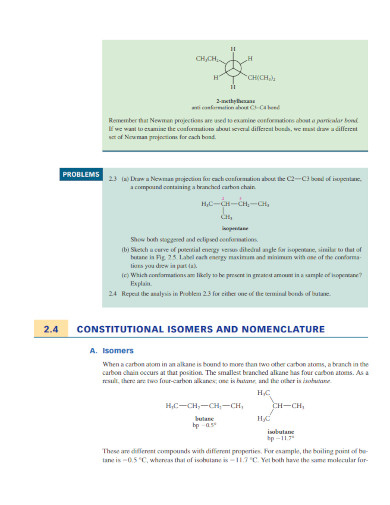 constitutional isomers and nomenclature
