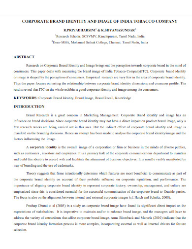 Brand Identity - Examples, PDF | Examples