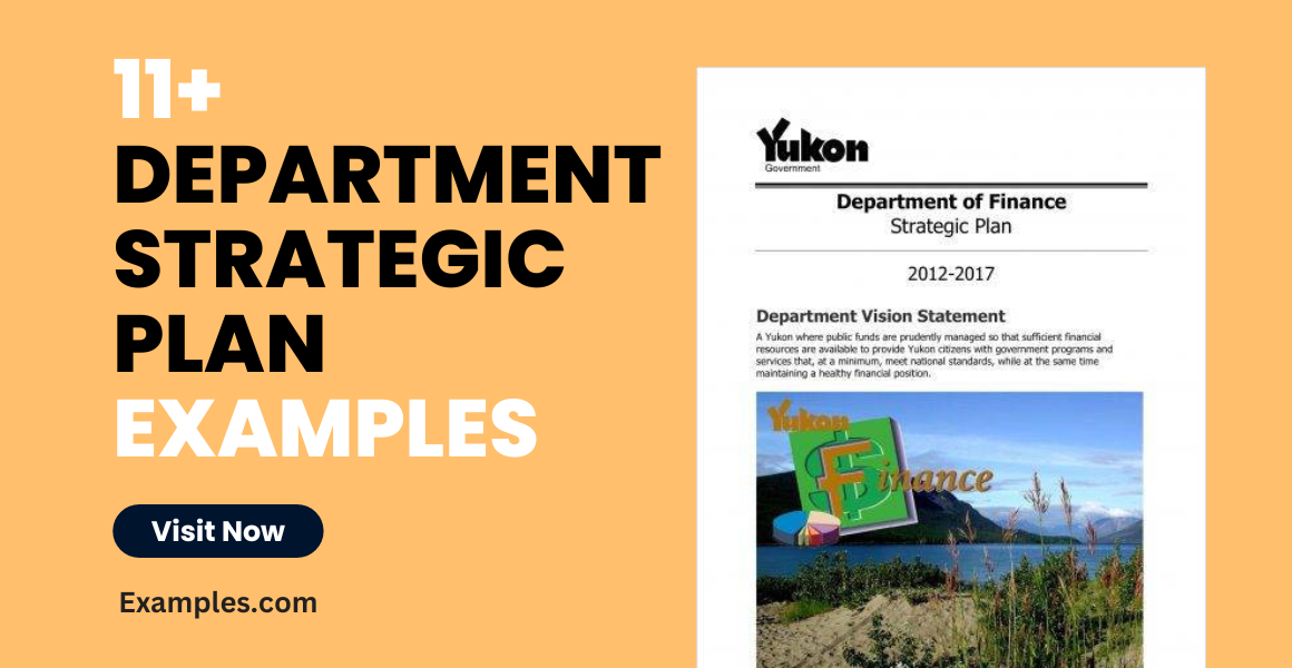 Department Strategic Plan Examples