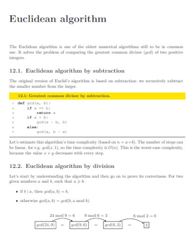 Algorithm - 100+ Examples, How to Utilize, PDF