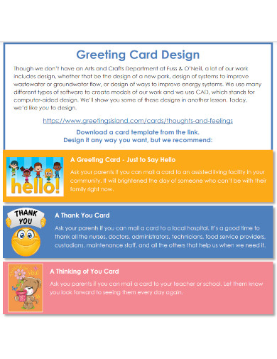 greeting card design 