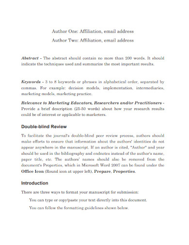 manuscript template for atlantic marketing journal
