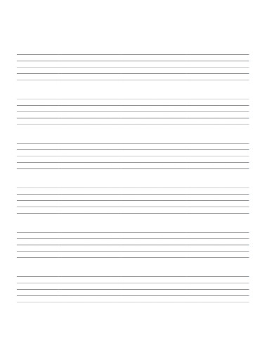 music manuscript template