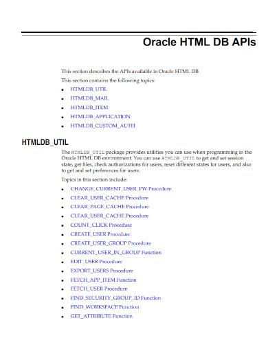 HTML - 99+ Examples, Format, How to Build, PDF