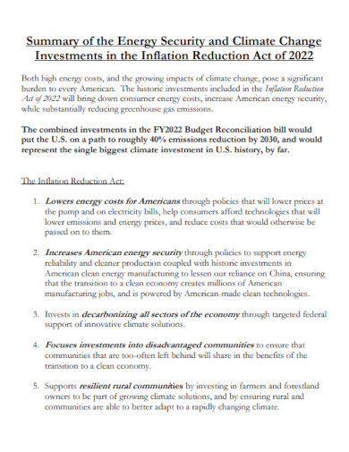 Climate Change - Examples, PDF | Examples