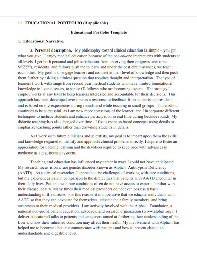 23+ Student Portfolio Examples - PDF | Examples