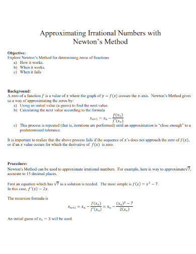 approximating irrational numbers