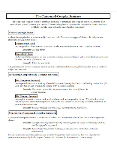 Compound Examples - Examples, PDF | Examples