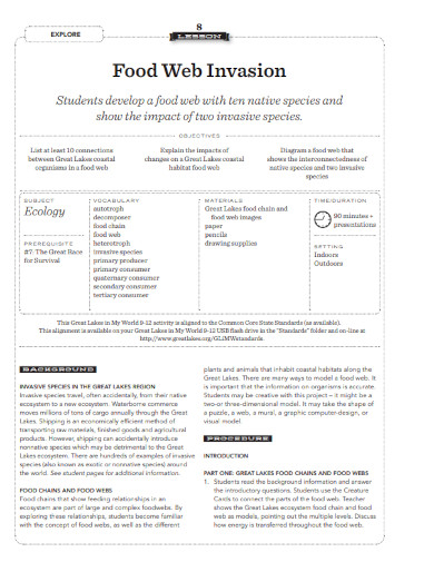 food web invasion