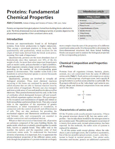 fundamental chemical properties