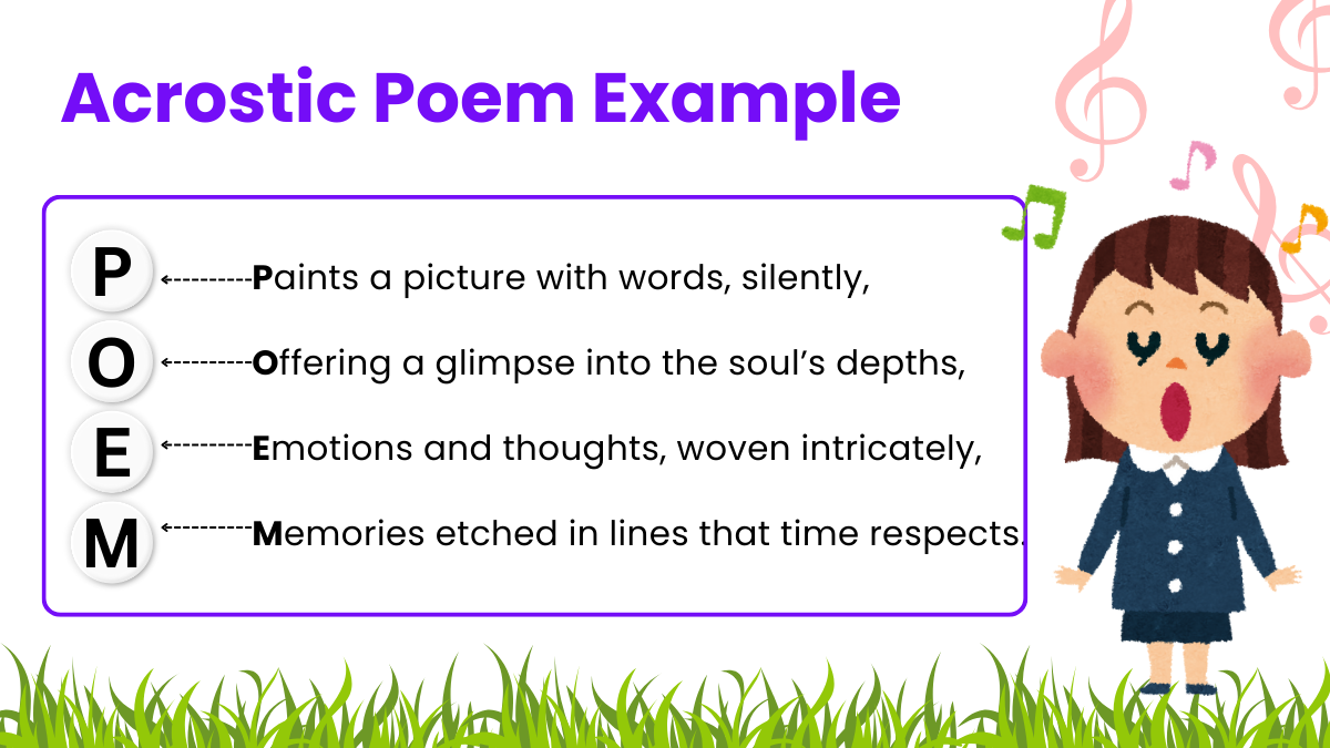 Acrostic Poem Example