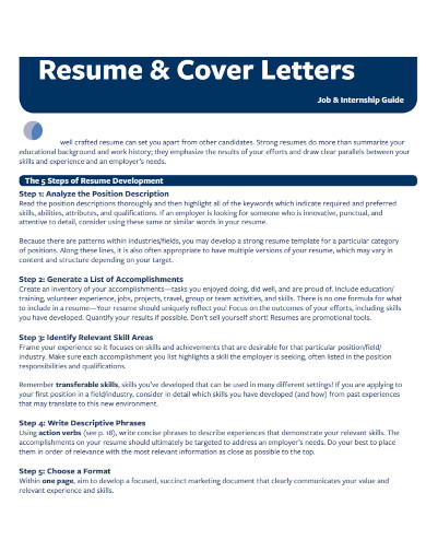 best resumes cover letters 
