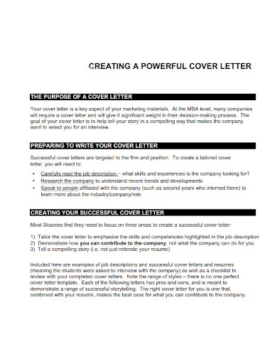 creating a powerful good cover letter1