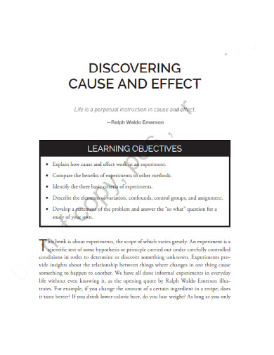 discovering cause and effect