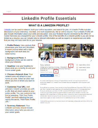 linkedin profile summary essentials