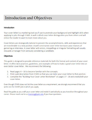 maximizing good cover letter template 