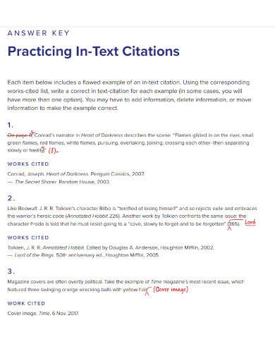 mla in text citation examples for websites