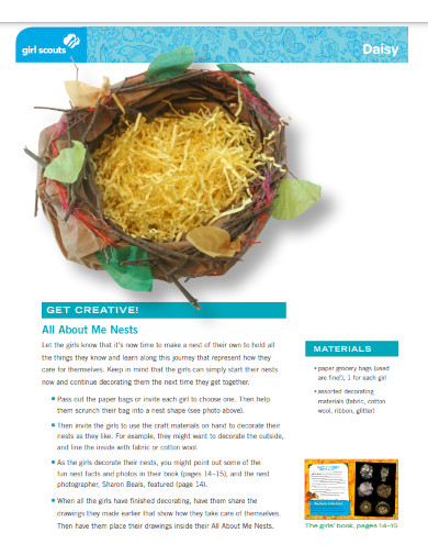 all about me nests