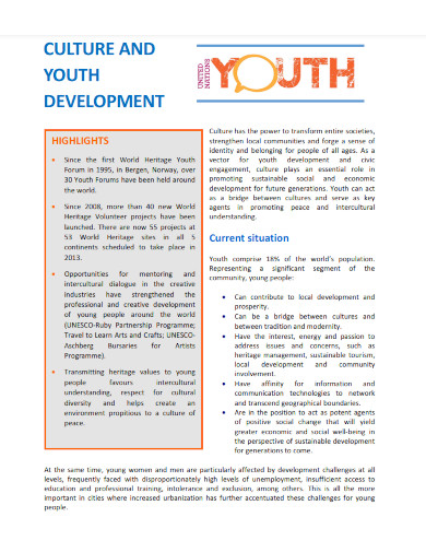 culture and youth development 