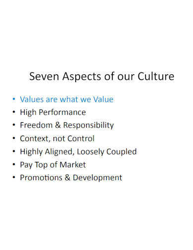 freedom responsibility culture