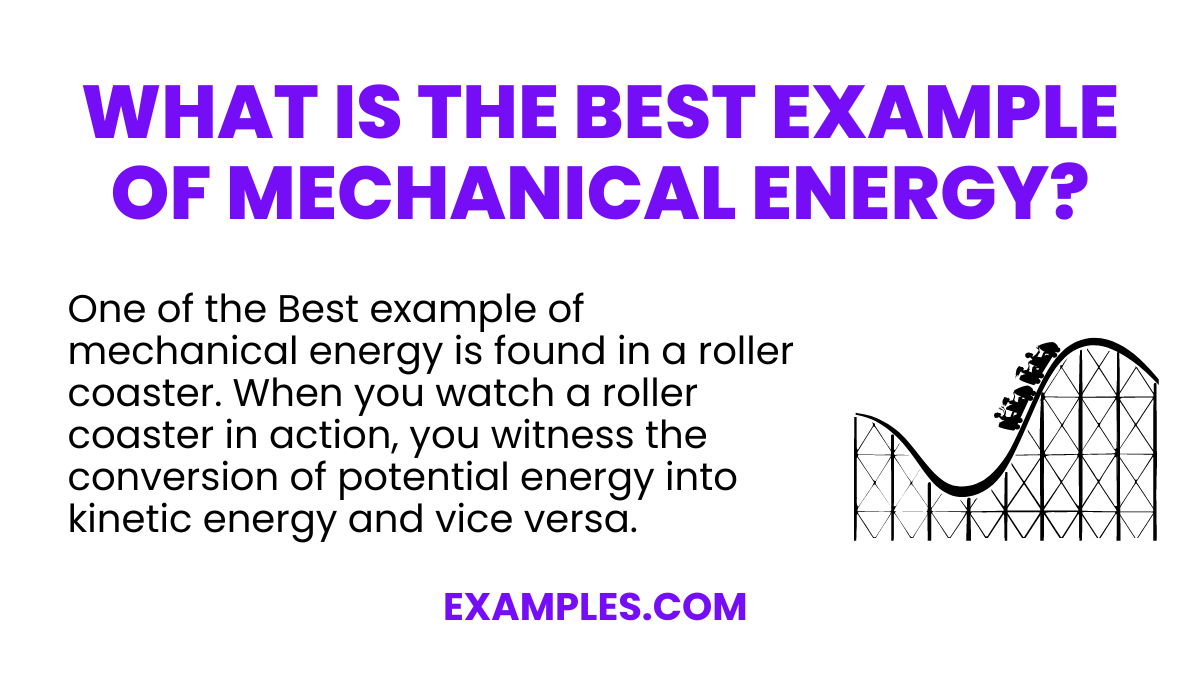 Mechanical Energy 20+ Examples, How to Calculate