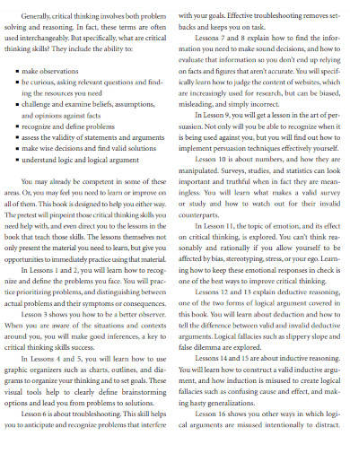 25 Critical Thinking Examples , What Is Critical Thinking? – IAGWLH