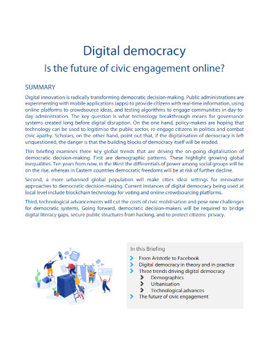 digital democracy template 
