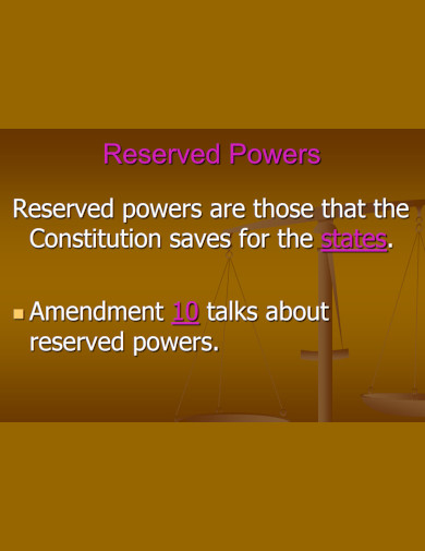 What Are Two Examples Of Concurrent Powers