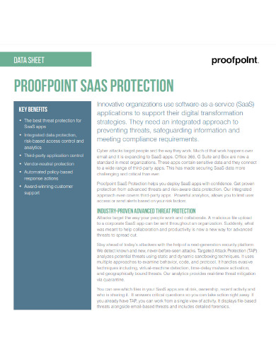 proofpoint saas protection template