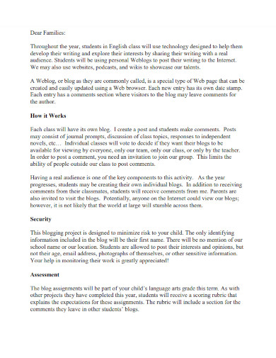 Blog - Examples, PDF | Examples