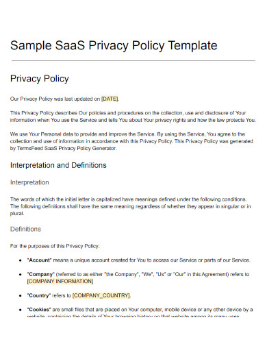 Saas - Examples, PDF | Examples