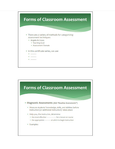 summative assessment workshop outcomes