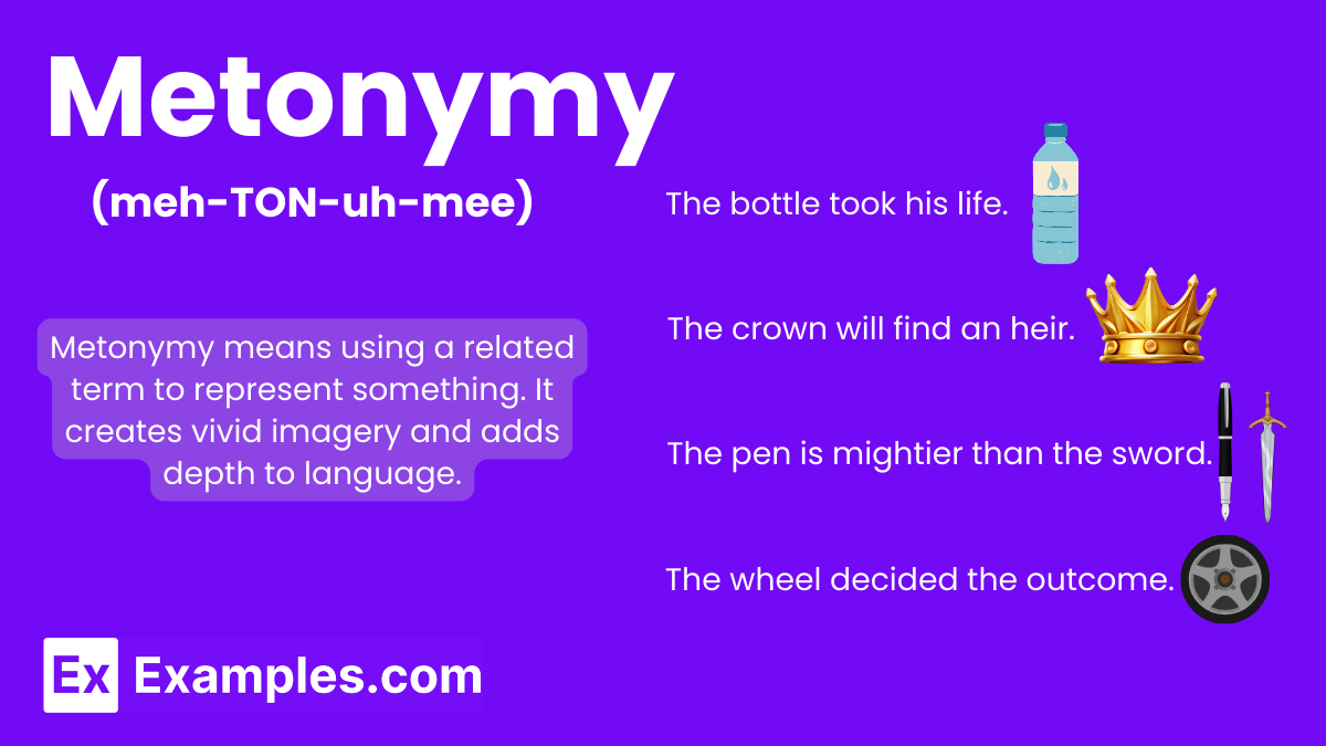 90 Metonymy Examples