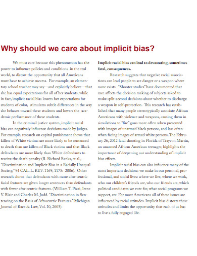 understanding implicit bias