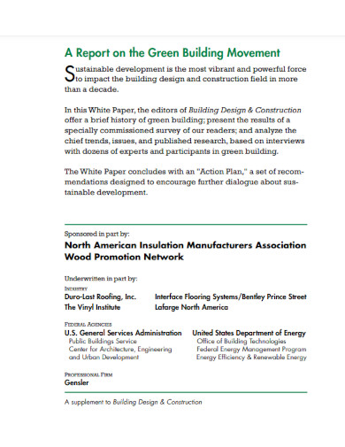 white paper on sustainability example 