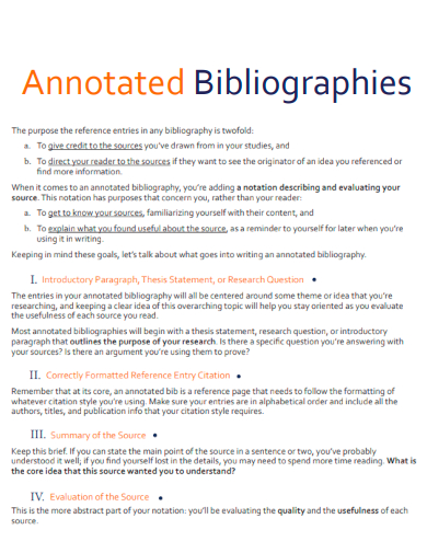annotated bibliography example