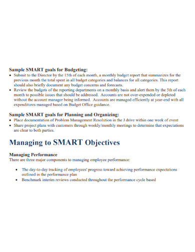 30+ Smart Objectives Examples [ Company, University, Employee ] | Examples